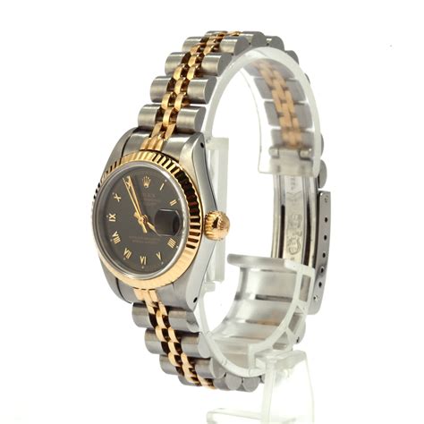 used oyster perpetual lady watch.